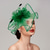 Χαμηλού Κόστους Fascinators-Φτερά  Δίχτυ Σατενάρι  Καπέλα  Κεφαλής με Φτερό  Καπάκι  Λουλούδι 1 ΤΜΧ Γάμος  Ιπποδρομία  Melbourne Cup Κεφαλή φόρεμα για εντυπωσιασμό Φόρεμα Αγώνα