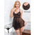 billige Sexy undertøy-kvinners babydoll &amp;amp; sexy truser undertøyskjorter &amp;amp; negligees floral jacquard poly mesh blonderbelte inkludert fjær &amp;amp; sommer høst &amp;amp; vinter svart lilla / spandex / bue hjemmeantrekk
