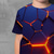 abordables Vision 3D et Géométrie du Garçon-Garçon 3D 3D Print T-shirt Manche Courte 3D effet Eté Actif Enfants 4-12 ans Standard