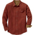 baratos Casacos Leves, Polares &amp; Caminhada-Camisa de flanela masculina buck camp camisa de manga longa camisa de botão para baixo camisa de trabalho utilitário de trabalho camisa casual de botão