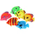 abordables Décors et graviers aquarium-10 pièces en plastique petit faux poisson tropical pour aquarium simulé décoration de paysage vif flottant poisson artificiel poisson tropical