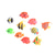 abordables Décors et graviers aquarium-10 pièces en plastique petit faux poisson tropical pour aquarium simulé décoration de paysage vif flottant poisson artificiel poisson tropical