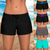 baratos Moda Praia &amp; Calções de Banho-Mulheres Calção Justo de Natação Shorts de Natação Respirável Calças Natação Praia Esportes Aquáticos Retalhos Verão