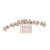 cheap Headpieces-Hair Combs Headdress Headpiece Alloy Wedding Special Occasion Wedding Bridal With Crystals / Rhinestones Headpiece Headwear