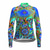 cheap Cycling Jerseys-21Grams® Women&#039;s Long Sleeve Cycling Jersey Summer Spandex Polyester Green LGBT Rainbow Floral Botanical Bike Top Mountain Bike MTB Road Bike Cycling Breathable Quick Dry Moisture Wicking Sports