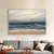 abordables Peintures paysages-peinture à l'huile à la main peint à la main mur art moderne abstrait plage paysage marin décoration de la maison décor toile roulée pas de cadre non étiré