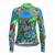 cheap Cycling Jerseys-21Grams® Women&#039;s Long Sleeve Cycling Jersey Summer Spandex Polyester Green LGBT Rainbow Floral Botanical Bike Top Mountain Bike MTB Road Bike Cycling Breathable Quick Dry Moisture Wicking Sports