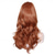 cheap Costume Wigs-Long Wavy Red Copper Wig Large Honeycomb Wig for 50s 80s Clothing Carnival Wig