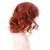 cheap Synthetic Trendy Wigs-Short Curly Fox Red Wig Ladies Layered Natural Synthetic Wig Full Head Halloween Costume Cosplay Wig with Wig Cap
