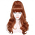 cheap Costume Wigs-Long Wavy Red Copper Wig Large Honeycomb Wig for 50s 80s Clothing Carnival Wig