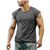 cheap Men&#039;s Casual T-shirts-2021 new style sleeveless t-shirt men&#039;s summer casual sports fitness men&#039;s short-sleeved bottoming shirt