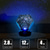 cheap Star Galaxy Projector Lights-Galaxy Star Projector Starry Sky 3 Colors LED Night Light Remote Control Rotate Lamp Kids Bedroom Home Decoration for Children Gift USB Chargeable DIY Night Light