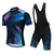 cheap Cycling Jersey &amp; Shorts / Pants Sets-21Grams® Men&#039;s Short Sleeve Cycling Jersey with Bib Shorts Mountain Bike MTB Road Bike Cycling Green Red Blue Graphic Design Bike Quick Dry Moisture Wicking Sports Graphic Geometric Design Clothing
