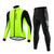 זול ז&#039;קטים לרכיבת אופניים-WOSAWE בגדי ריקוד גברים שרוול ארוך ג&#039;קט לרכיבה מכנסי רכיבה ג&#039;קט ומגנסיים לרכיבה רכיבת כביש חורף אדום + שחור ירוק / שחור כחול ושחור פס גראפי עיצוב אופניים בטנת פליז חם ספורט פס גראפי צבע אחיד ביגוד