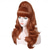 cheap Costume Wigs-Long Wavy Red Copper Wig Large Honeycomb Wig for 50s 80s Clothing Carnival Wig