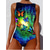 cheap One-piece swimsuits-Women&#039;s Swimwear One Piece Monokini Bathing Suits Plus Size Swimsuit Tummy Control Slim Printing for Big Busts Butterfly Animal Green Black Blue Gold Scoop Neck Bathing Suits Sports Vacation Fashion