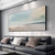 cheap Landscape Paintings-Handmade Oil Painting Canvas Wall Art Decoration Abstract Seascape Painting Beach Ocean for Home Decor Rolled Frameless Unstretched Painting