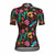 cheap Cycling Jerseys-21Grams® Women&#039;s Cycling Jersey Short Sleeve Mountain Bike MTB Road Bike Cycling Graphic Floral Botanical Shirt Black Breathable Quick Dry Moisture Wicking Sports Clothing Apparel / Stretchy