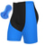 cheap Men&#039;s Shorts, Tights &amp; Pants-Men&#039;s Cycling Road Shorts Bike Shorts Cycling Padded Shorts Bike Shorts Pants Mountain Bike MTB Road Bike Cycling Sports Patchwork Fluorescent 3D Pad Cycling Breathable Quick Dry Yellow Red Polyester