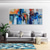 cheap Abstract Paintings-Oil Painting Hand Painted Vertical Abstract Landscape Classic Modern Rolled Canvas (No Frame)