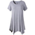 Χαμηλού Κόστους Γυναικεία T-Shirts-διασυνοριακό μεγάλο γυναικείο καλοκαιρινό μπλουζάκι με κοντομάνικο φαρδύ στρογγυλό λαιμό μονόχρωμο πουκάμισο