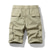 cheap Hiking Trousers &amp; Shorts-Men&#039;s Cargo Shorts Hiking Shorts Military Outdoor 10&quot; Ripstop Breathable Quick Dry Lightweight Bottoms Knee Length Drawstring Elastic Waist Green Khaki Cotton Hunting Fishing Climbing 29 30 31 32 33
