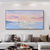 cheap Landscape Paintings-Oil Painting Hand Painted Vertical Abstract Landscape Contemporary Modern Rolled Canvas (No Frame)