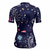 cheap Cycling Jerseys-OUKU Women&#039;s Cycling Jersey Short Sleeve Mountain Bike MTB Road Bike Cycling Galaxy Graphic Shirt Dark Navy Breathable Quick Dry Moisture Wicking Sports Clothing Apparel / Stretchy / Athleisure