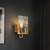 billiga Vägglampor för inomhusbelysning-nordisk inomhus vägglampa led kristall matsal vardagsrum hall korridor ljus vägglampa 220-240v 10 w