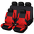 abordables Housses de siège de voiture-5 pièces Housse pour Siège de Voiture pour Ensemble complet Lavable en machine Doux Imperméable pour