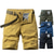 cheap Hiking Trousers &amp; Shorts-Men&#039;s Cargo Shorts Hiking Shorts Military Outdoor 10&quot; Ripstop Comfort Breathable Soft Shorts Knee Length Green Khaki Cotton Work Hunting Fishing 28 29 30 31 32