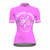cheap Cycling Jerseys-21Grams® Women&#039;s Cycling Jersey Short Sleeve Mountain Bike MTB Road Bike Cycling Graphic Shirt Rosy Pink Breathable Quick Dry Moisture Wicking Sports Clothing Apparel / Stretchy / Athleisure