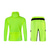 Недорогие Велосипедные комплекты одежды-WOSAWE Муж. Длинный рукав Велошорты с подкладкой Велокуртки Велокофты и велошорты Горные велосипеды Шоссейные велосипеды Черный Зеленый Темно-синий Велоспорт Наборы одежды Полиэстер / 3D-панель
