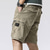 cheap Cargo Shorts-Men&#039;s Cargo Shorts Hiking Cargo Shorts Bottoms Military 10&quot; Quick Dry Zipper Pocket Multi Pockets Cotton Green Black Blue / Drawstring / Knee Length