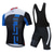 cheap Cycling Jersey &amp; Shorts / Pants Sets-21Grams Men&#039;s Cycling Jersey with Bib Shorts Short Sleeve Mountain Bike MTB Road Bike Cycling Graphic Design Clothing Suit Black White Blue Spandex 3D Pad Breathable Moisture Wicking Sports Clothing