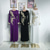 tanie Arabski muzułmanin-Damskie Dla dziewczynek Arabskie muzułmański Abaya Sukienka kaftan Na Natutalne Cosplay Serca Abaya Doroślu Upiększać i haftowane Sukienka Impreza, Ceremonia, Festiwal