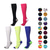 cheap Hiking Clothing Accessories-Men&#039;s Women&#039;s Compression Socks Hiking Socks Winter Summer Outdoor Breathable Lightweight Soft Comfortable Black Grey fluorescent yellow fluorescent green for Fishing Climbing Running