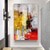 cheap Abstract Paintings-Oil Painting 100% Handmade Hand Painted Wall Art On Canvas Abstract Knife Painting Landscape Yellow Red For Home Decoration Decor Rolled Canvas No Frame Unstretched