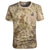 preiswerte Wandern Tops-Herren T-Shirt für Wanderer Taktisches Militärhemd Shirt Außen Atmungsaktiv Rasche Trocknung Leicht Sommer Digitale Wüste Dschungelpython CP-Tarnung
