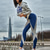 baratos Leggings e collants para ioga-Mulheres Calças de ioga Patchwork Compressão abdominal Butt Lift Cintura Alta Ioga Ginástica Treino de Ginástica Leggings Calças Bloco de cor Azul / branco Outono Esportes Roupas Esportivas Com
