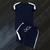 preiswerte T-Shirts-Sets für Männer-Herren T-Shirt Anzüge Tennishemd Kurzarm Farbblock Rundhalsausschnitt Strasse Casual Kleidung Casual Modisch Atmungsaktiv Weiß Schwarz Blau