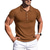 cheap Classic Polo-Men&#039;s Golf Shirt Solid Color Turndown Daily Short Sleeve Tops Basic Sports White Black Khaki
