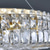 tanie Kryształowe żyrandole-60 cm kryształowy żyrandol lampa wisząca led metal galwanizowany nowoczesny 220-240v