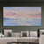 cheap Landscape Paintings-Oil Painting Hand Painted Vertical Abstract Landscape Contemporary Modern Rolled Canvas (No Frame)