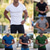 cheap Running Tops-Men&#039;s Running Shirt Short Sleeve V Neck Top Athleisure Breathable Soft Fitness Running Jogging Sportswear Solid Colored Activewear Micro-elastic