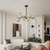 cheap Sputnik Design-102 cm Unique Design Chandelier LED Crystal Nordic Style Modern Living Room Dining Room Bedroom 110-120V