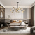 cheap Sputnik Design-102 cm Unique Design Chandelier LED Crystal Nordic Style Modern Living Room Dining Room Bedroom 110-120V