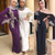tanie Arabski muzułmanin-Damskie Dla dziewczynek Arabskie muzułmański Abaya Sukienka kaftan Na Natutalne Cosplay Serca Abaya Doroślu Upiększać i haftowane Sukienka Impreza, Ceremonia, Festiwal