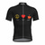 cheap Cycling Jerseys-21Grams® Women&#039;s Cycling Jersey Short Sleeve Mountain Bike MTB Road Bike Cycling Graphic Heart Shirt Black Breathable Quick Dry Moisture Wicking Sports Clothing Apparel / Stretchy / Athleisure