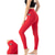 ieftine Jambiere și colanți de yoga-Pentru femei Jambiere Sports Gym Leggings Pantaloni de yoga Roșu roșu Alb Negru Iarnă Vară Dresuri Ciclism Jambiere Culoare solidă Controlul abdomenului Lift Fesier Respirabil cu telefon Buzunar